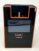 A pre-owned LiveU LU-600 HEVC HD Uplink Unit with Battery Pack (No PSU or other items included. Unte