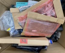 COLLECTION ONLY: A quantity of assorted as new and pre-owned electrical items (One box) (All items