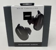 A boxed as new pair of Bose QuietComfort Earbuds in Black (Box sealed).