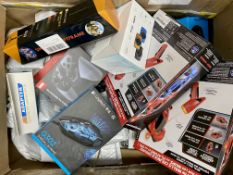 COLLECTION ONLY: A quantity of assorted as new electrical items (One box).