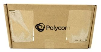 A boxed as new Polycom Poly IP Ceiling Microphone for Poly G7500 (P/N: 2215-85360-001) (Box sealed,s