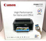 A boxed as new Canon Pixma TS705 Wireless Inkjet Printer (Box sealed).