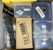Ten boxed as new FPV Drone Acessories: 3 x FrSky M7 Hall Sensor Gimbals (Boxes sealed), 1 x FrSky M