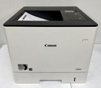 COLLECTION ONLY: A pre-owned Canon LBP710CX Colour Laser Printer with toner (Tested, working).