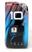 A boxed as new GoPro HERO10 Black UHD Action Camera Bundle (Packaging opened, some damage to packag