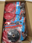 Twenty five boxed as new Festa Tools Backing Pad M14/8/115mm+Shank (22062).