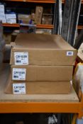 Three as new Electrak CR103 Floor Boxes.