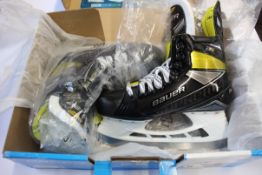 A pair of as new Bauer Supreme Power x Control 3S Skates (Length Pointure 8.0, Fit 2 Medium
