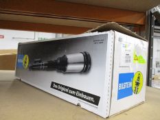 A boxed Bilstein Macpherson air suspension strut (LR087093B).