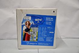 A pre-owned Janschitz Milky 130 ERR centrifugal cream separator (REF: 17598, Requires UK power