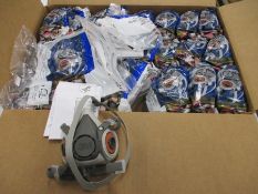 Seventy as new 3M half respirators (REF: 6100).