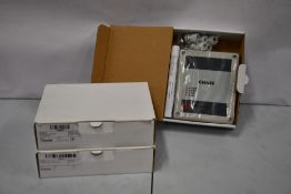 Three boxed as new Notifier by Honeywell CMA22 module interface.