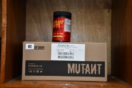 Twelve Mutant BCAA 9.7Protein Synthesis Supplements in Roadside Lemonade Flavour (348g/30