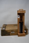 Six as new Hori Hori Barebones Classic gardening stainless steel knives with a walnut handle (