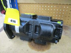 A Parker 7029121180 hydraulic pump (Appears to be in good condition).