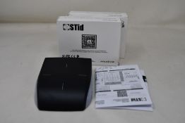 Two boxed as new STid architect blue RFID readers (REF: ARC-AC4, ARCS-A/BT1).