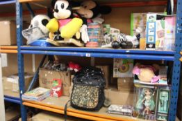 Miscellaneous toys and related items.