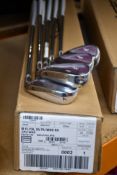 A set of women's as new Cobra Fly XL Irons, 6-SW (All Right-Handed).