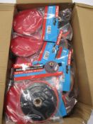 Twenty five boxed as new Festa Tools Backing Pad M14/8/115mm+Shank (22062).