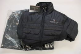 A Kingsland Equestrian classic unisex puff coat (Size Navy M) and a Kingsland Equestrian navy