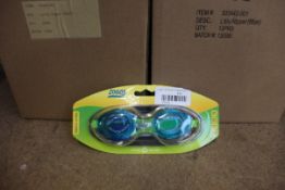 Sixty pairs of as new Zoggs Little Ripper Junior Swimming goggles.