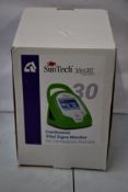 A SunTech Vet30 Continuous Vital Signs Monitor for Companion Animals, comes with accessories and a