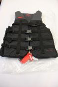Five as new Jobe Dual Vests in black (S/M, buoyancy aids).