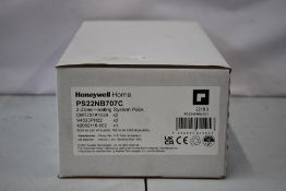 A boxed as new Honeywell Home 2-Zone Heating System Pack (REF: PS22NB707C).