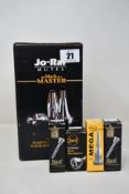 Two Vincent Bach Artisan Trumpet Mouthpieces (A4513C2, A4511HC2), a Bach Mega Tone Trumpet