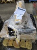 A Dewalt 3-phase radial arm saw (DW729KN) (Viewing advised).