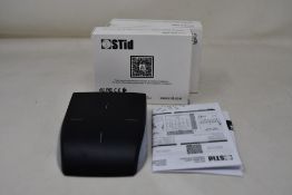 Two boxed as new STid architect blue RFID readers (REF: ARC-AC4, ARCS-A/BT1).