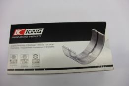 Nine boxed as new King Main Shell Bearings STD for Ford (REF: MB5675AM, EAN: 611500544538).