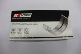 Ten boxed as new King Main Shell Bearings STD for Ford (REF: MB5675AM, EAN: 611500544538).