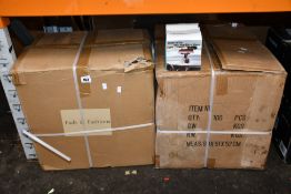 A quantity of universal rear view car mirror mounts for phones (Approximately 200 items).