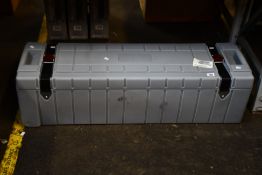 An as new AV Stumpfl Vario32 FP 16:9, 365x210cm with an AV Stumpfl flight case.