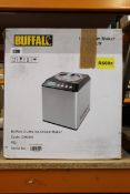 A pre-owned Buffalo 2L ice cream maker.