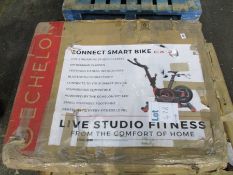 An Echelon Connect smart bike (EX3) (Viewing advised).