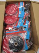 Twenty five boxed as new Festa Tools Backing Pad M14/8/115mm+Shank (22062).