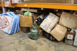 A large quantity of miscellaneous items, mainly industrial related.