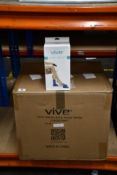 Forty boxed as new Vive Sock Assists in White (LVA1067WHT).
