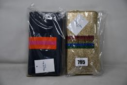Two as new Meg & Bee London Major Money Kit purses (RRP £95 each).