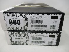 Two as new Assos UMA GT Voganski SS Jerseys in Black Series (Sizes XL and XXL).