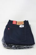 Four pairs of as new Levi's 511 slim jeans (W36/L30).