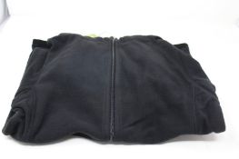 Eighteen as new Result Hooded Recycled Microfleece Jackets in various sizes (R906X).