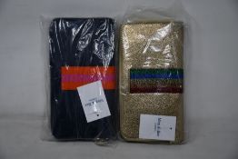 Two as new Meg & Bee London Major Money Kit purses (RRP £95 each).