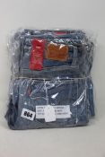 Four pairs of as new Levi's 721 high rise skinny jeans (W26/L32, W31/L32, W30/L32, W33/L28).