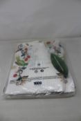Five as new Farm Pitanga embroidery off white blouses (Size S).
