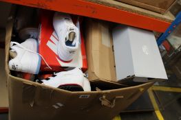 A large quantity of miscellaneous as new shoes, trainers and related (Boxed and unboxed to include