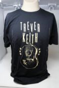 A quantity of as new Trever Keith (Musician) Guitar and Est.1969 T-shirts (Assorted sizes,