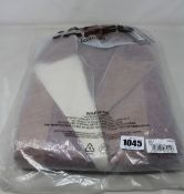 A woman's as new Jaded London Patchwork Vegan Leather (PU) Belted Trench Coat in brown.